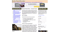 Desktop Screenshot of borderpatrolrecruiter.com